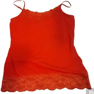 Cato orange tank top